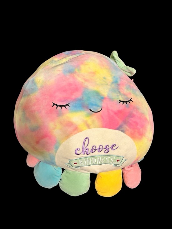 Other - Squishmallow 16” Tie-Dye Octopus Choose Kindness Plush Pillow. soft & squishy